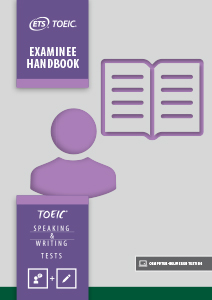 Speaking and Writing Examinee Handbook