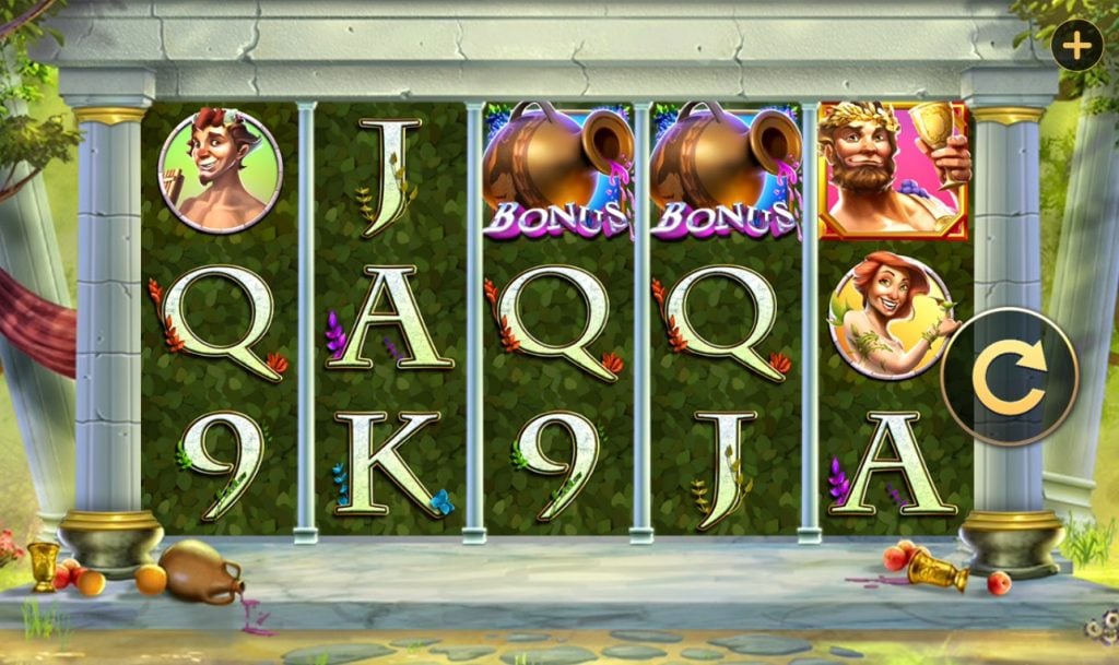 Roman Revelry slot reels by High 5 Games